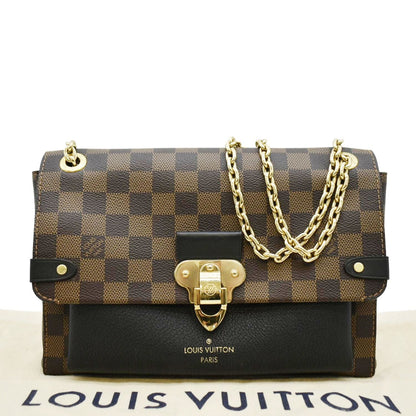 Louis Vuitton Vavin PM Damier Ebene Crossbody Bag Brown