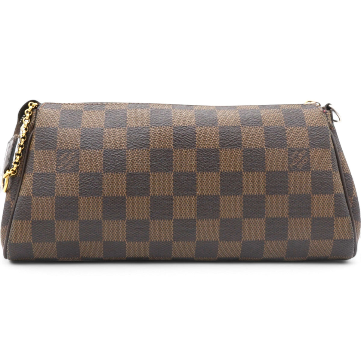 Louis-vuitton Damier Ebene Eva Clutch Brown