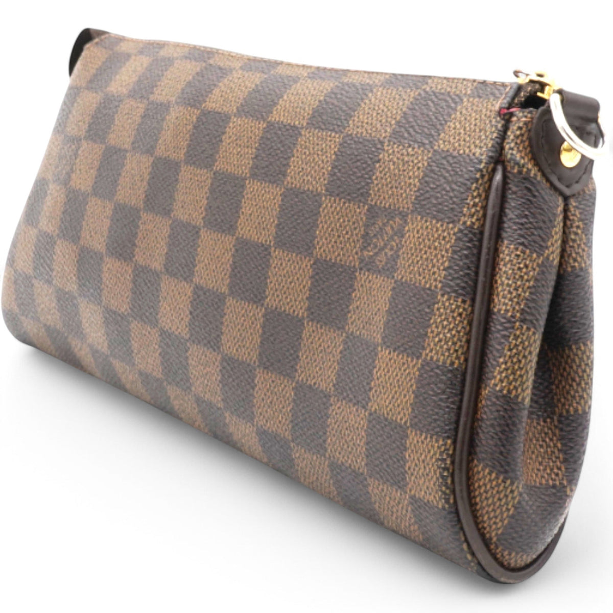 Louis-vuitton Damier Ebene Eva Clutch Brown