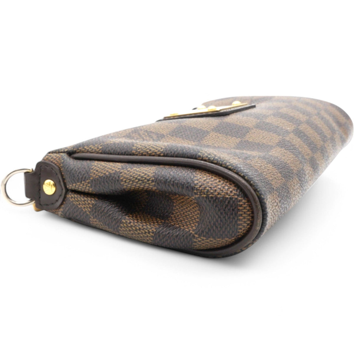 Louis-vuitton Damier Ebene Eva Clutch Brown