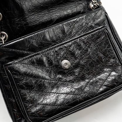 Saint Laurent / YSL Medium Niki Calfskin Black SHW