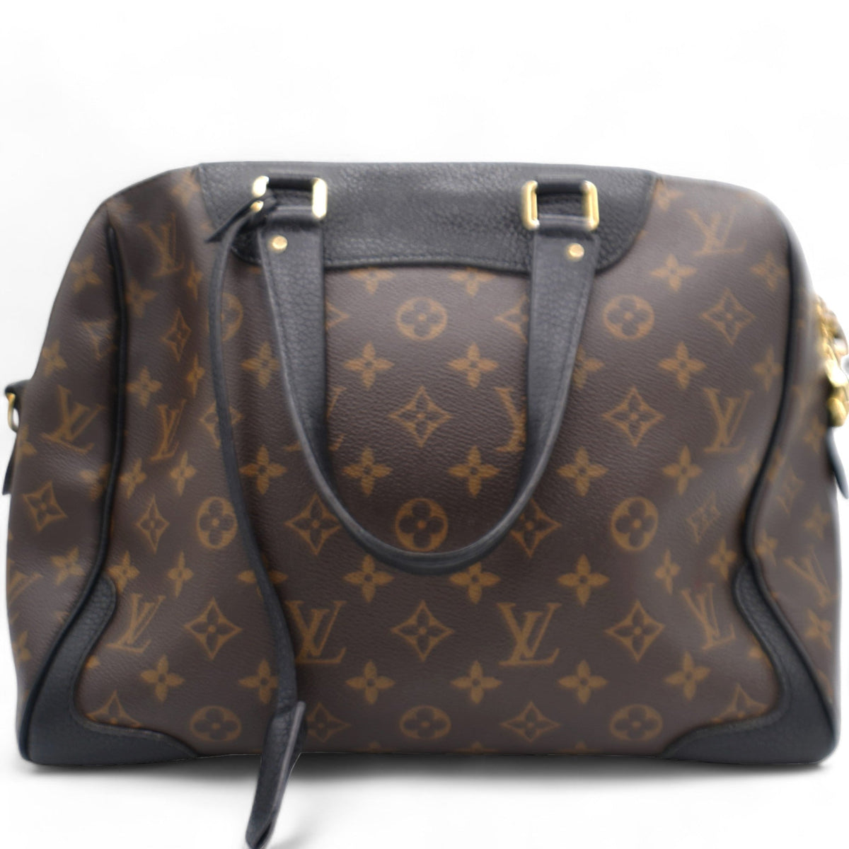 Louis-vuitton Black Monogram Canvas Retiro NM Bag