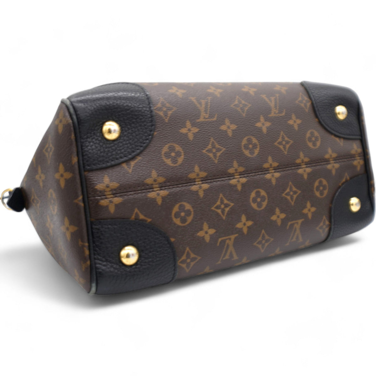 Louis-vuitton Black Monogram Canvas Retiro NM Bag