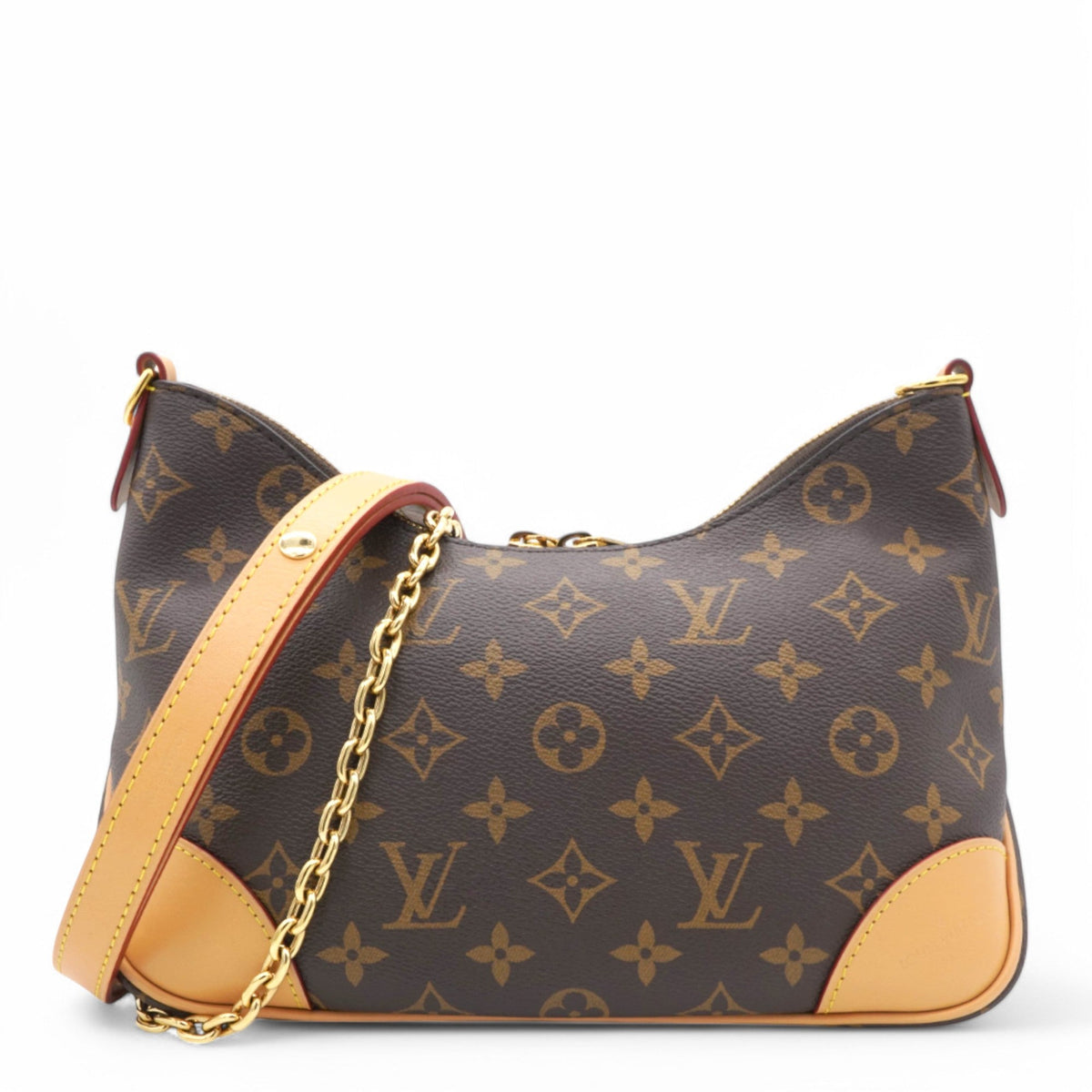 Louis-vuitton Monogram Boulogne NM Brown