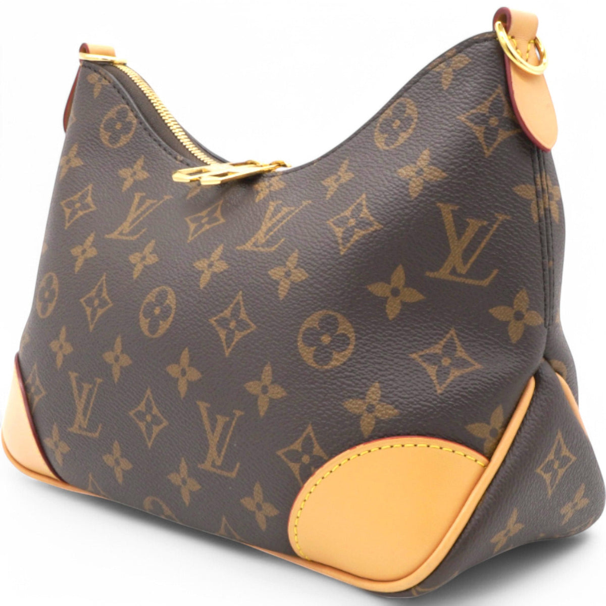 Louis-vuitton Monogram Boulogne NM Brown