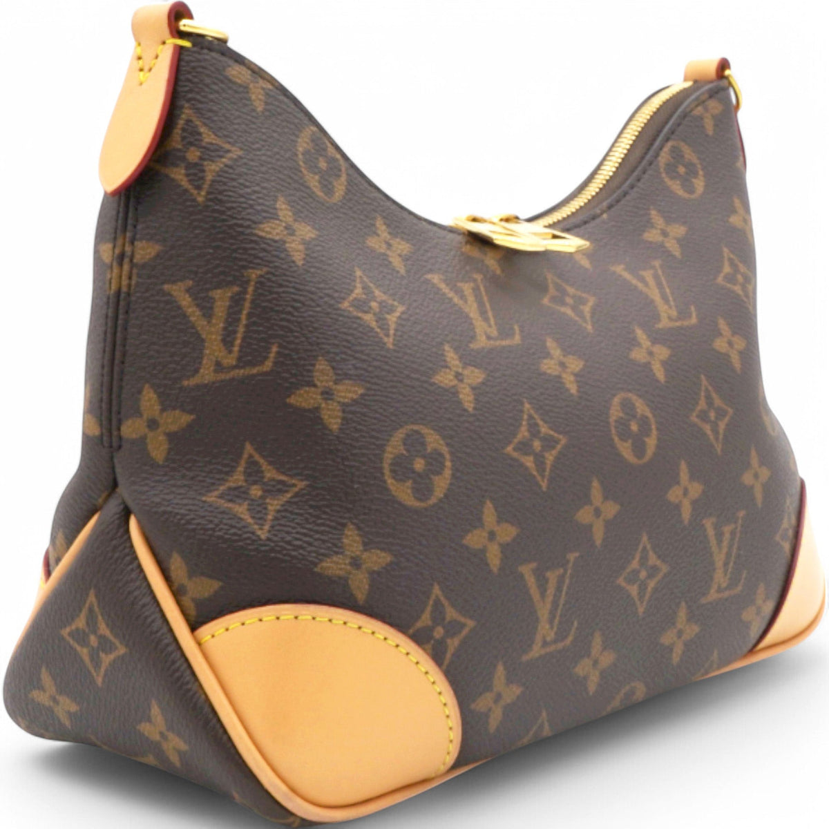 Louis-vuitton Monogram Boulogne NM Brown