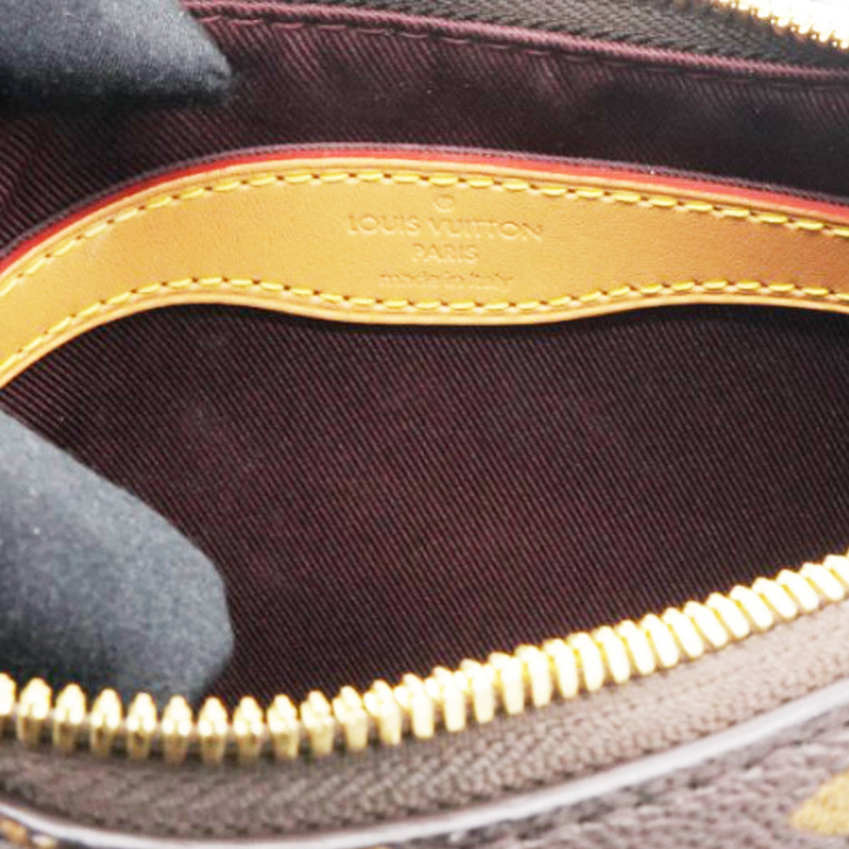Louis-vuitton Monogram Boulogne NM Brown