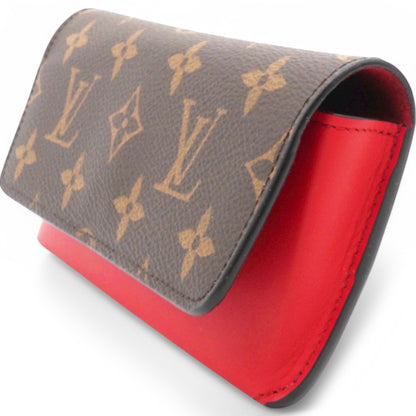 Louis-vuitton Monogram Woody Glasses Case Rouge