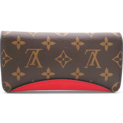 Louis-vuitton Monogram Woody Glasses Case Rouge