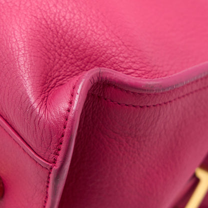 Saint Laurent Cabas Tote Bag Pink GHW