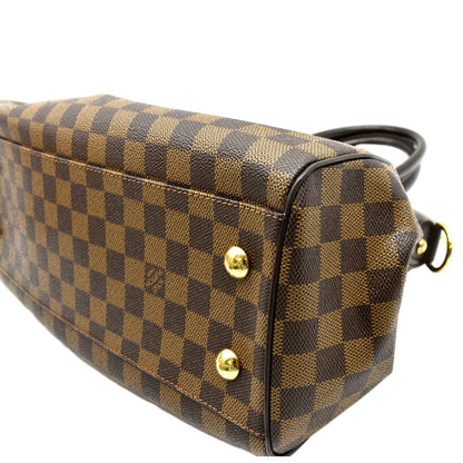 Louis Vuitton Trevi Damier Ebene 2way Shoulder Bag Brown