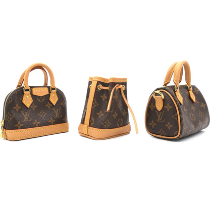 Louis-vuitton Monogram Trio Mini Icones