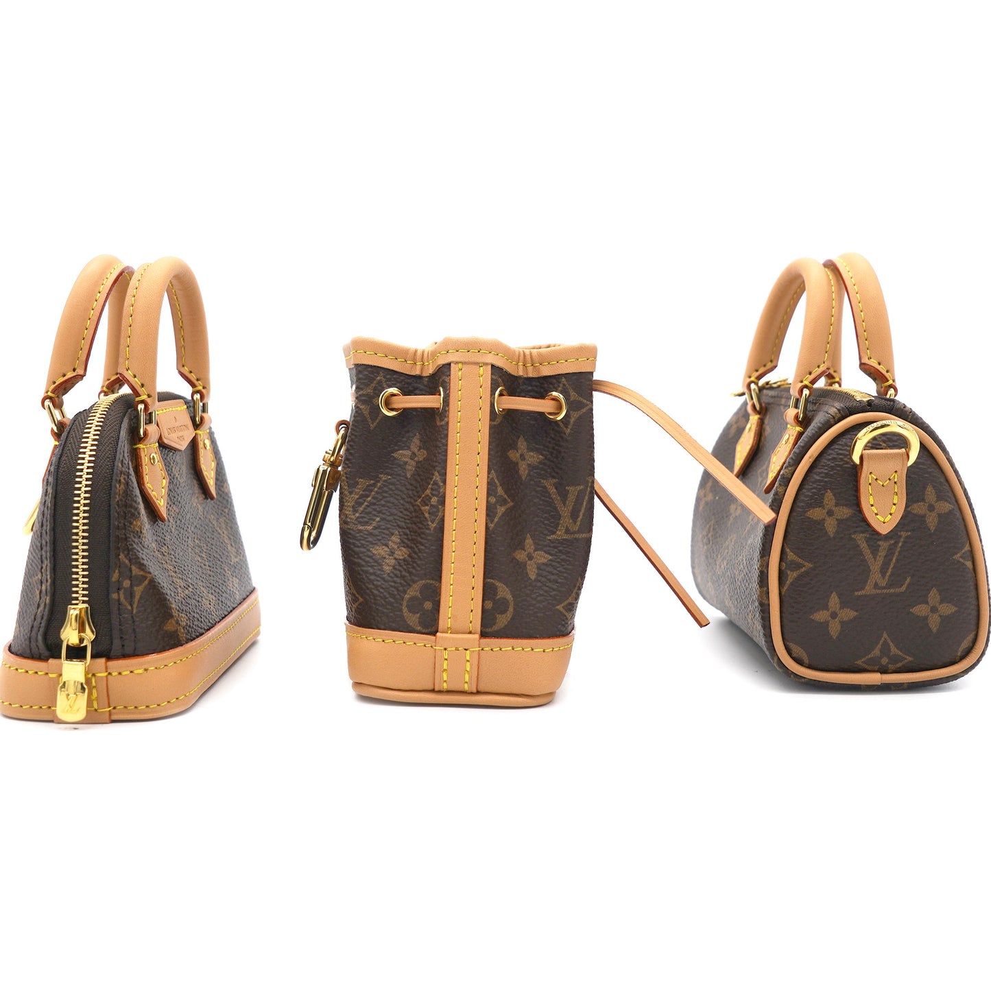 Louis-vuitton Monogram Trio Mini Icones