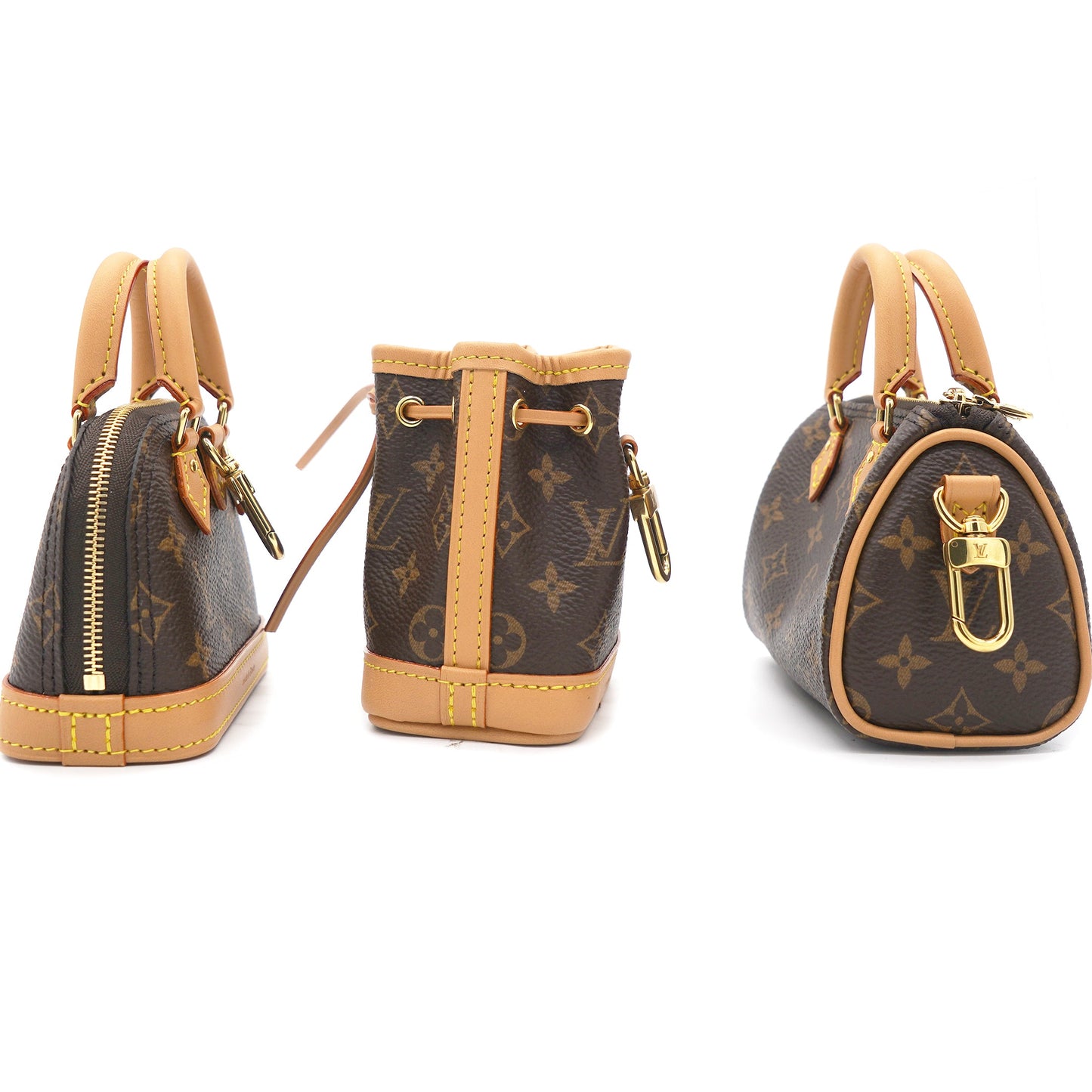 Louis-vuitton Monogram Trio Mini Icones