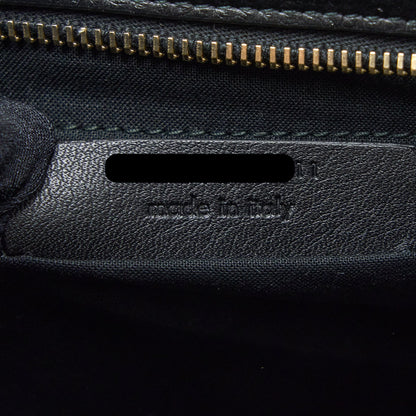 Saint Laurent Cabas Chyc Tote Bag Animal Print Horsehair/Calfskin Black GHW