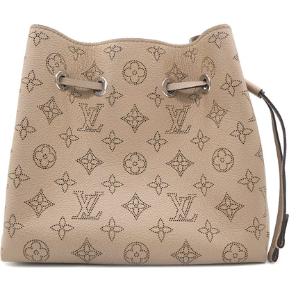 Louis-vuitton Galet Monogram Mahina Leather Bella Bucket Bag