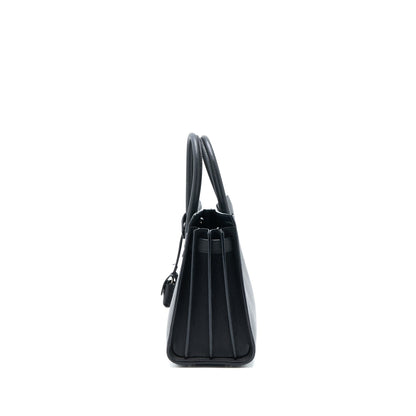 Saint Laurent Baby Sac De Jour Grained Calfskin Black SHW
