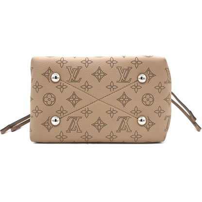 Louis-vuitton Galet Monogram Mahina Leather Bella Bucket Bag