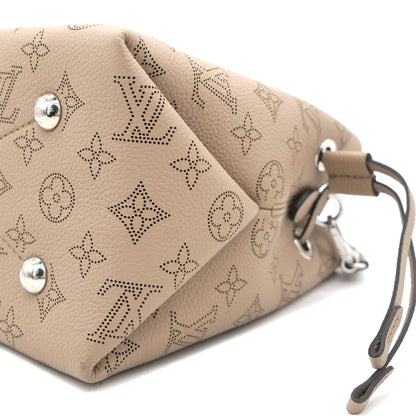 Louis-vuitton Galet Monogram Mahina Leather Bella Bucket Bag