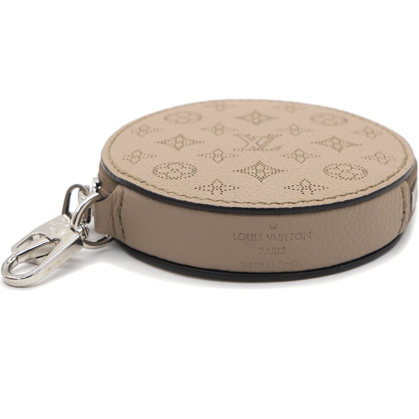 Louis-vuitton Galet Monogram Mahina Leather Bella Bucket Bag