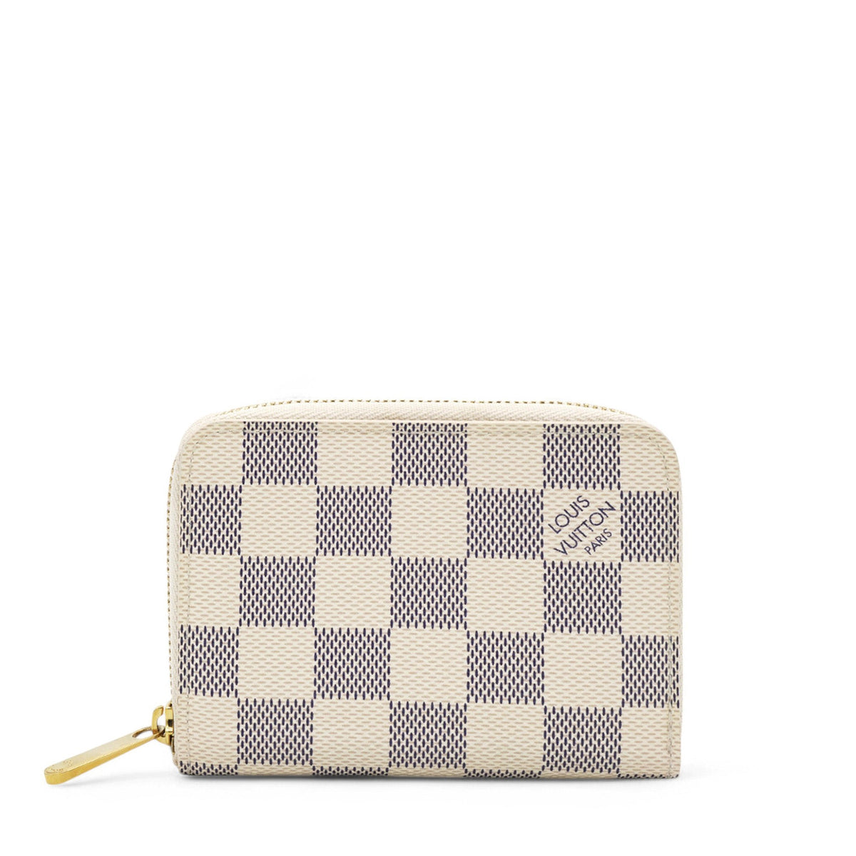 Louis-vuitton Damier Azur Zippy Coin Purse White