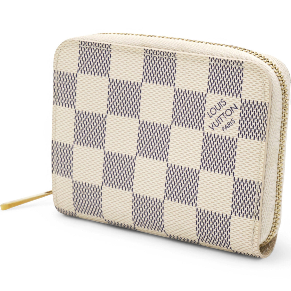 Louis-vuitton Damier Azur Zippy Coin Purse White