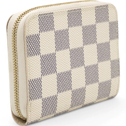 Louis-vuitton Damier Azur Zippy Coin Purse White