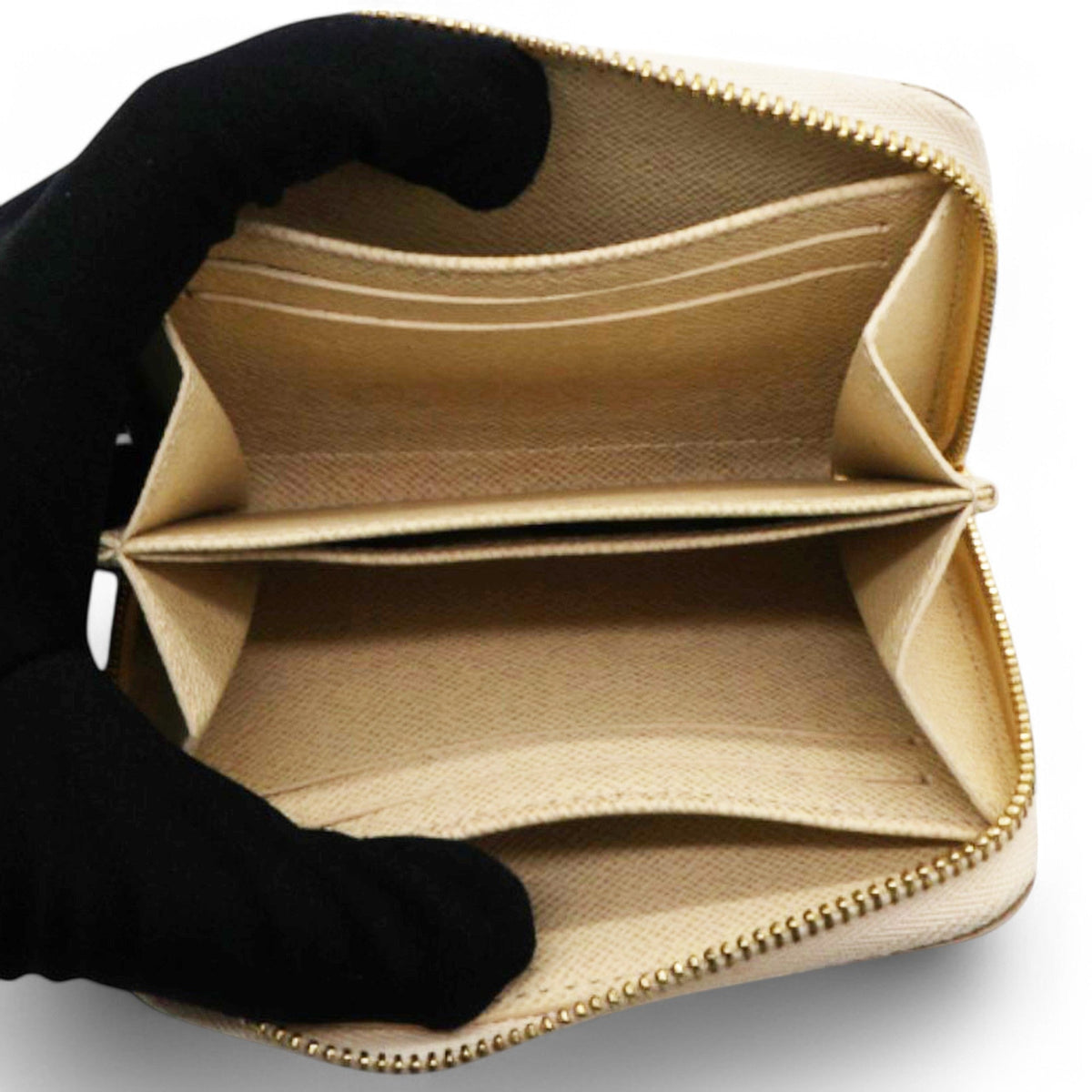 Louis-vuitton Damier Azur Zippy Coin Purse White