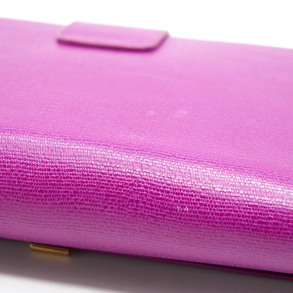 YSL Y Clutch Purple GHW