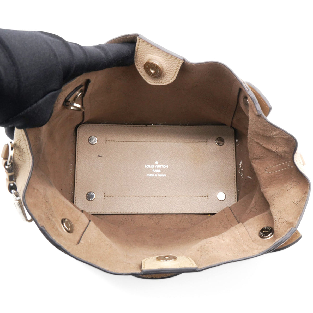Louis-vuitton Mahina Hina PM Galet Shoulder Bag