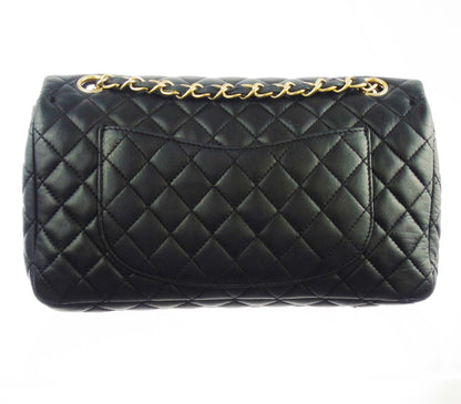 CHANEL classic black flap bag 'valentine charms'