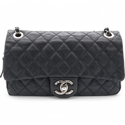 Caviar Flap Bag Black