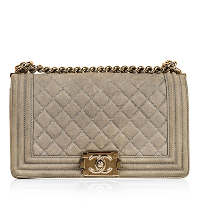 Boy Bag - Matte Caviar - Medium