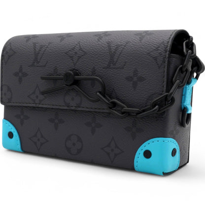 Louis-vuitton Steamer Wearable Wallet Black/Grey