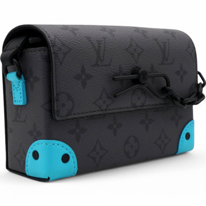 Louis-vuitton Steamer Wearable Wallet Black/Grey