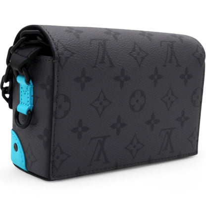 Louis-vuitton Steamer Wearable Wallet Black/Grey