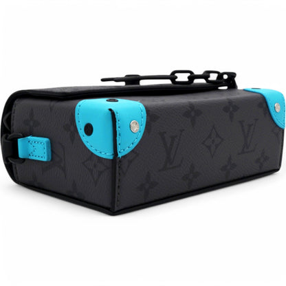 Louis-vuitton Steamer Wearable Wallet Black/Grey