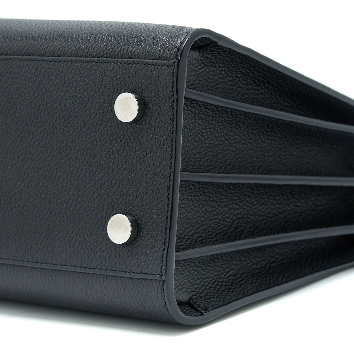 Saint Laurent Baby Sac De Jour Grained Calfskin Black SHW