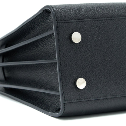 Saint Laurent Baby Sac De Jour Grained Calfskin Black SHW