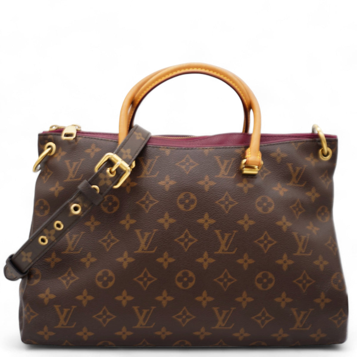 Louis-vuitton Pallas Monogram Canvas Shoulder Bag
