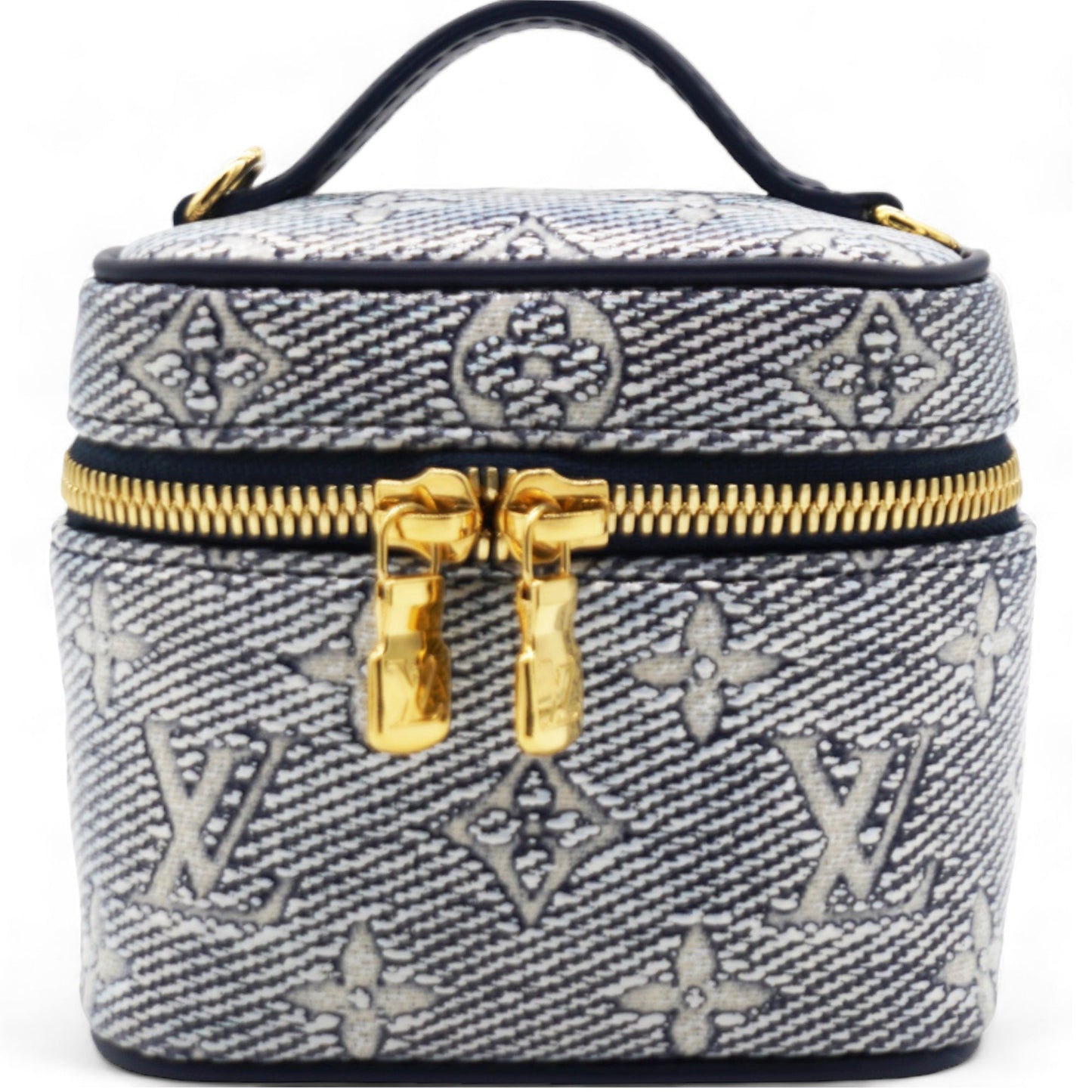 Louis-vuitton Monoglam Micro Vanity Blue