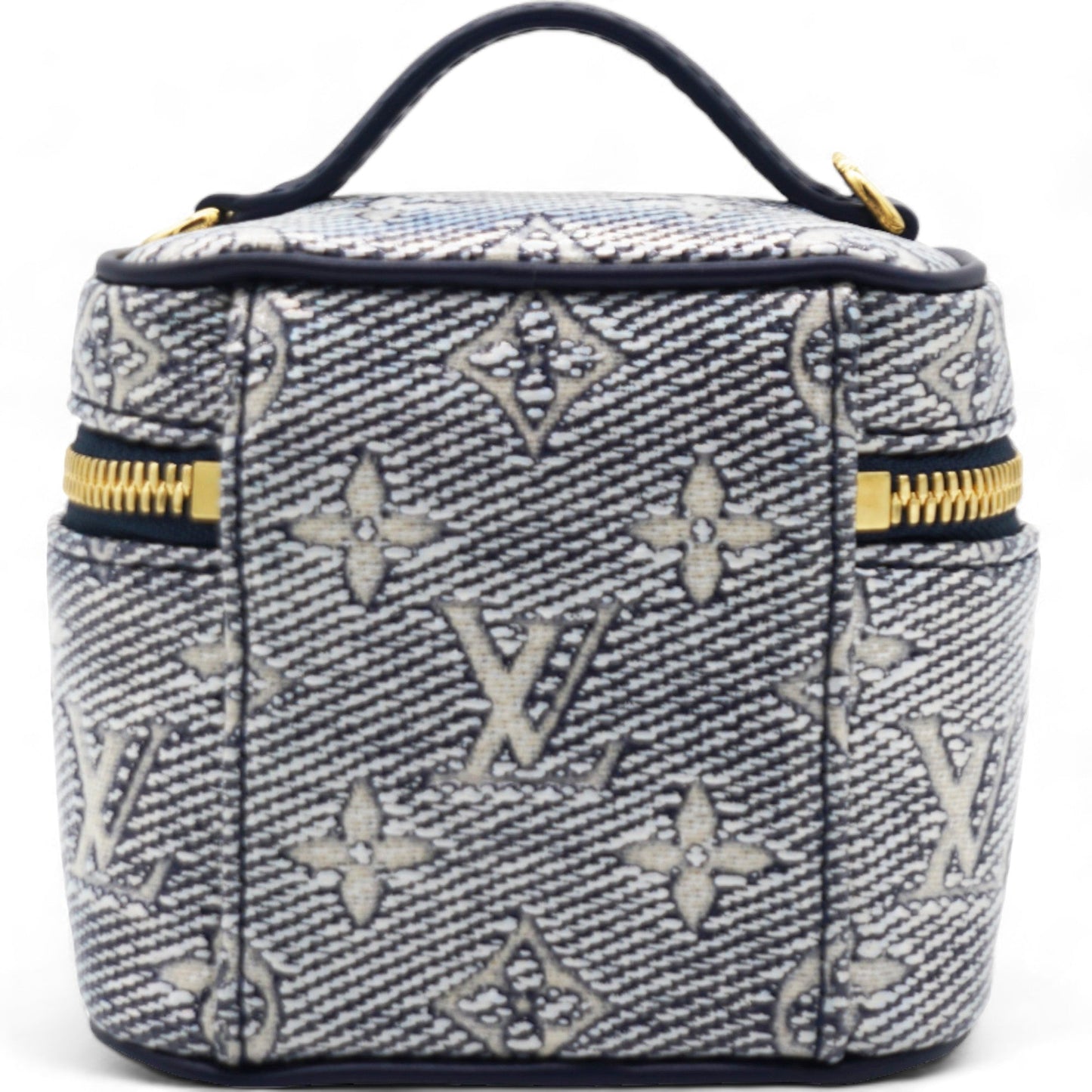 Louis-vuitton Monoglam Micro Vanity Blue