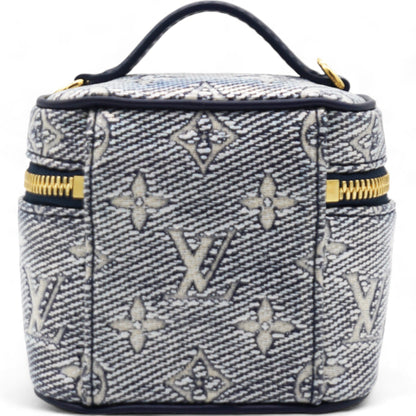 Louis-vuitton Monoglam Micro Vanity Blue