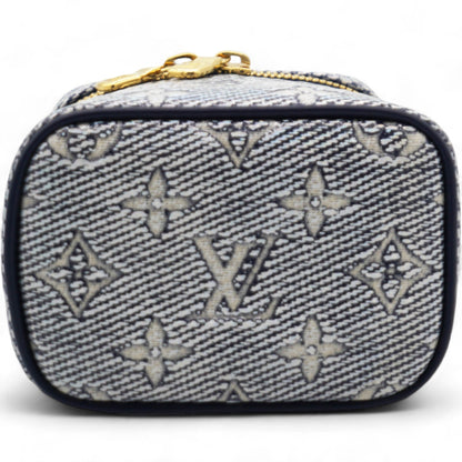 Louis-vuitton Monoglam Micro Vanity Blue