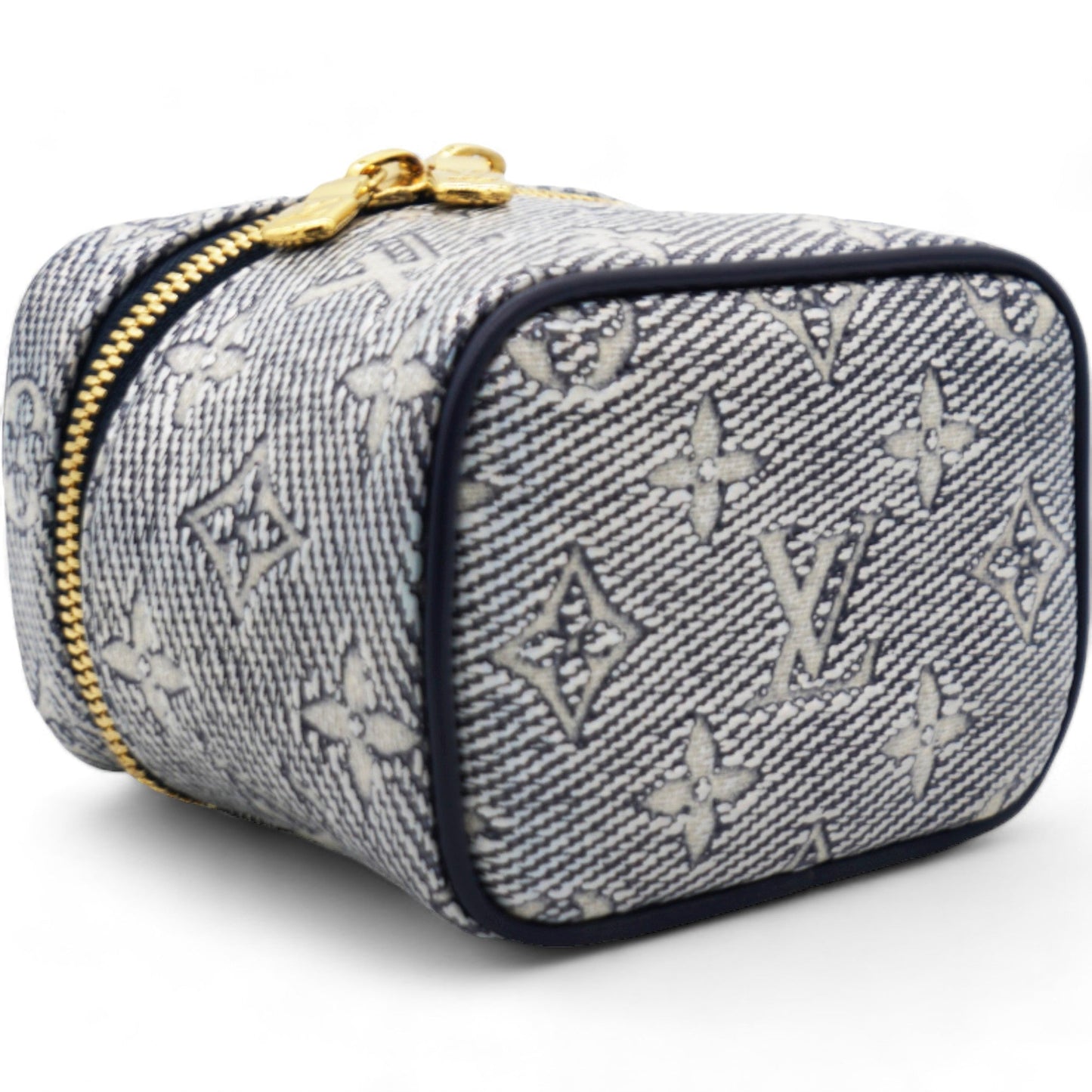 Louis-vuitton Monoglam Micro Vanity Blue