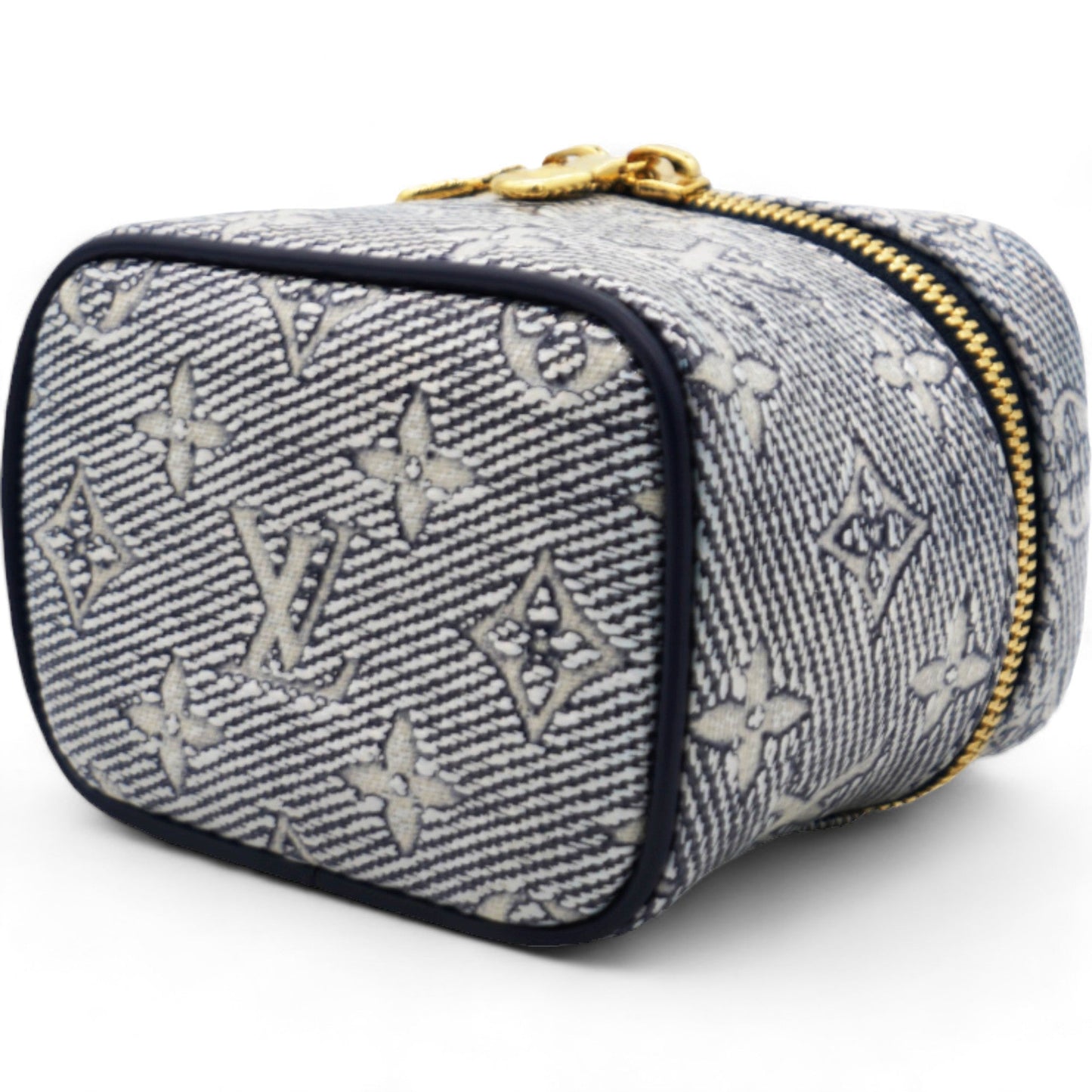 Louis-vuitton Monoglam Micro Vanity Blue