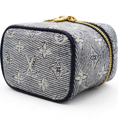 Louis-vuitton Monoglam Micro Vanity Blue