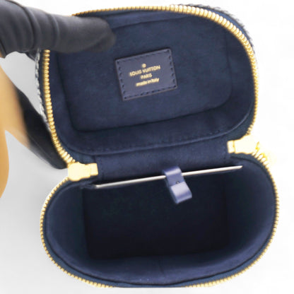Louis-vuitton Monoglam Micro Vanity Blue