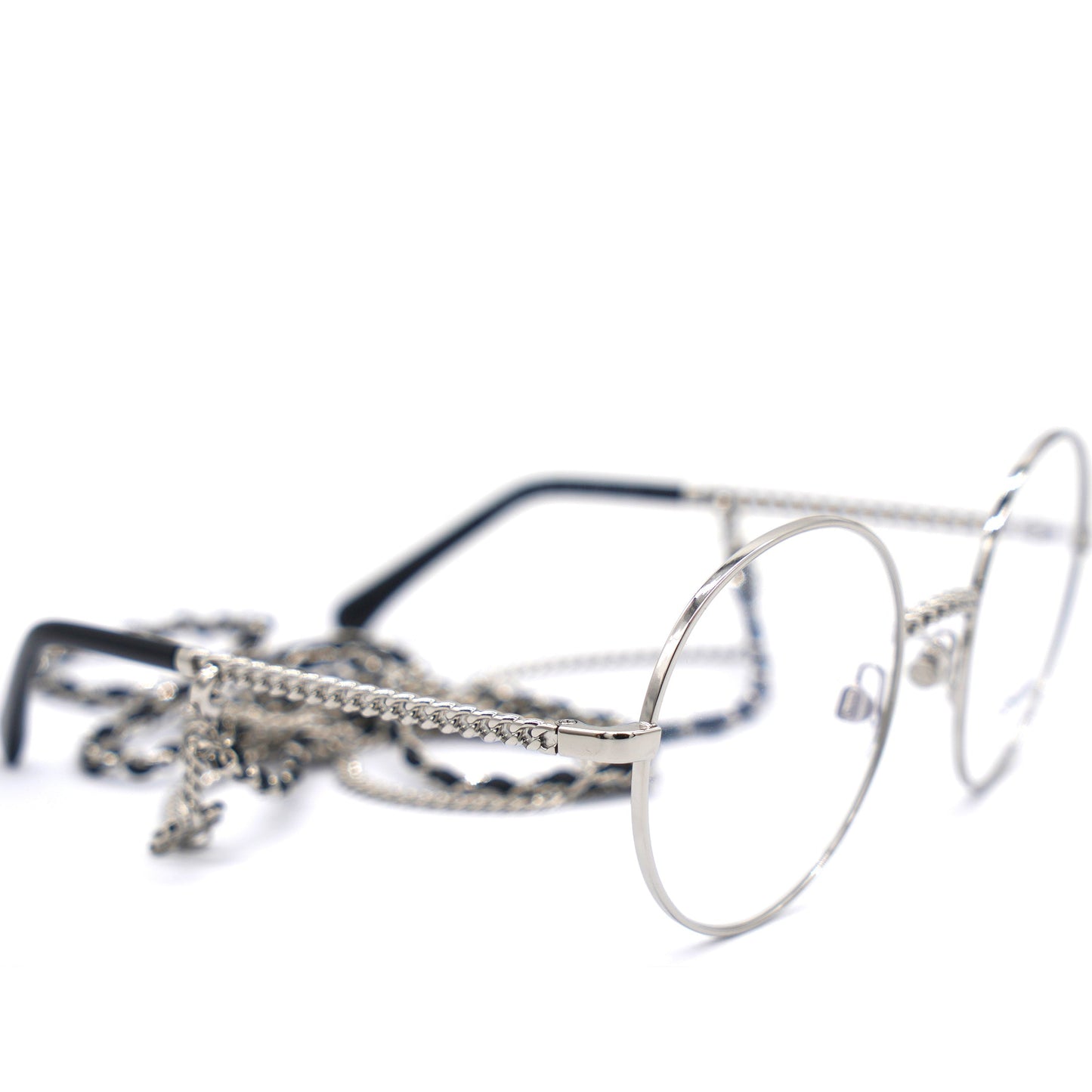 Round Eye Glasses 2186 Silver