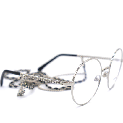 Round Eye Glasses 2186 Silver